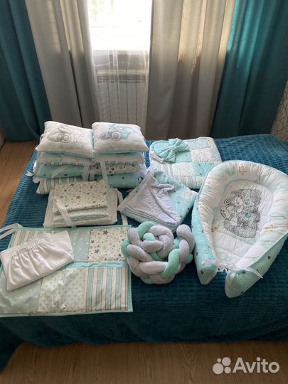 Бортики в кроватку