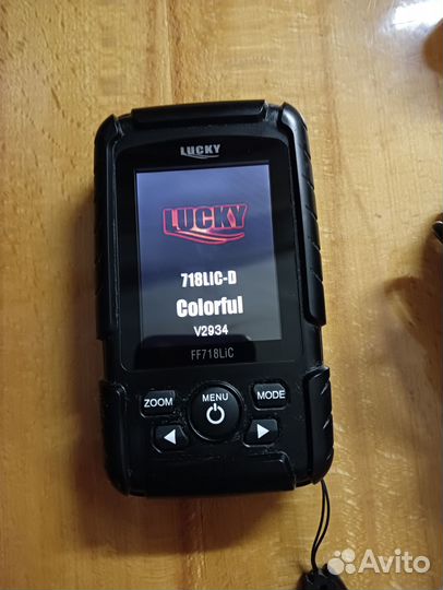 Эхолот с двумя датчиками Lucky FF718 LiC