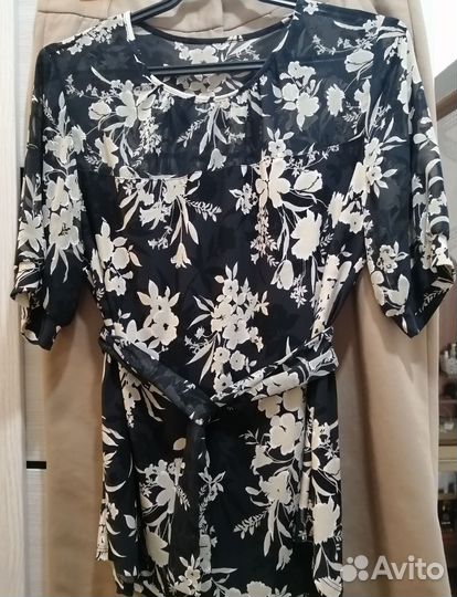 Блузка +брюки 48 р-р