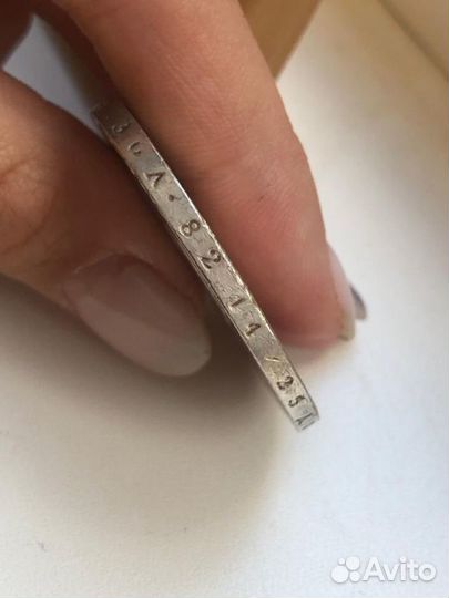 Монета рубль 1741