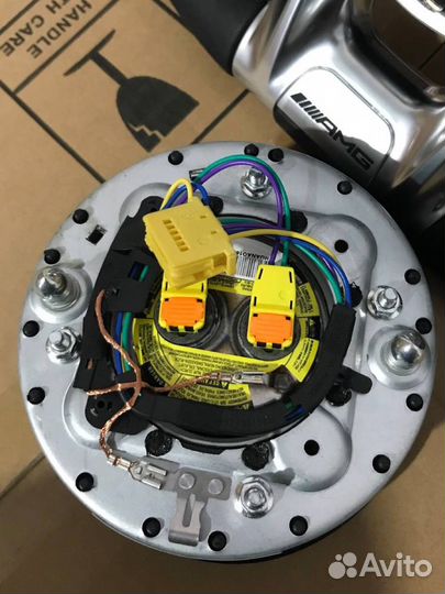 Руль Mercedes AMG GT black