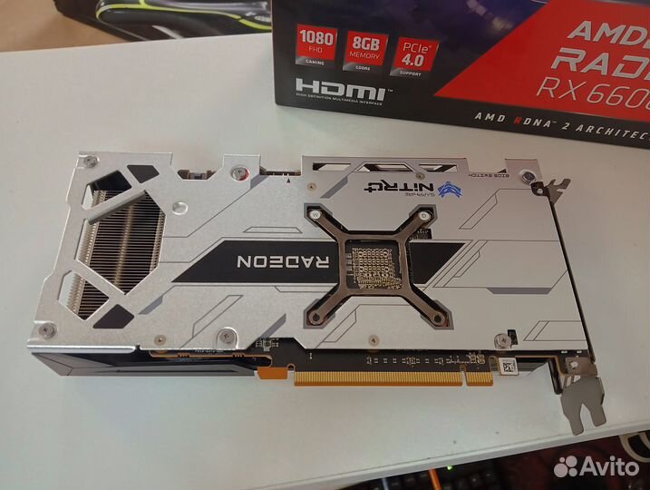 Видеокарта Sapphire AMD Radeon RX 6600 XT nitro+