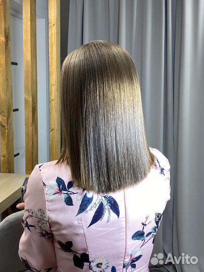 Реконструкция волос кератин ботокс