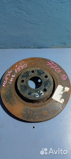 Тормозной диск Lexus RX 03-09 передний 43512-48100