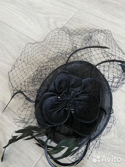 Шляпка с вуалью