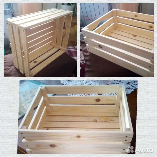 Ящик деревянный