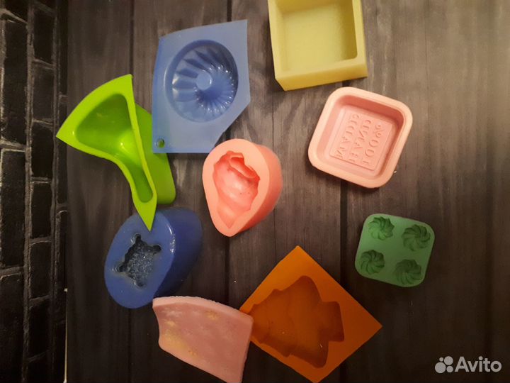 Силиконовые формы для мыла (35 шт)