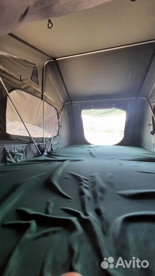 Палатка на крышу авто Kampina(ORT) -140-Hard-PRO