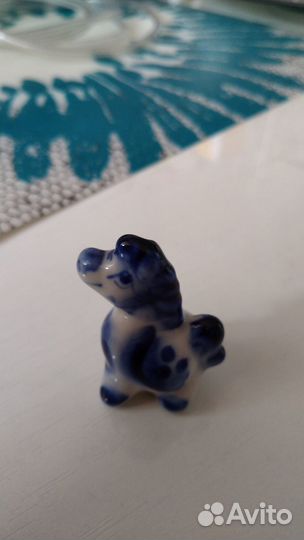 Статуэтка гжель пони