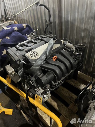 Двигатель в сборе BVY (Volkswagen Passat)