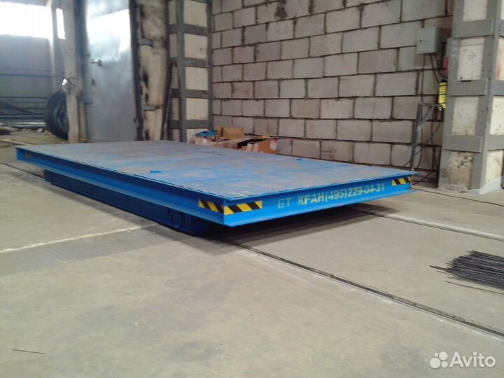 Тележка рельсовая передаточная (шлейфовая)