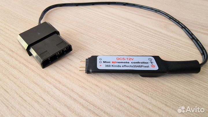 Новый Контроллер Argb 5V 3 PIN - Molex с пультом