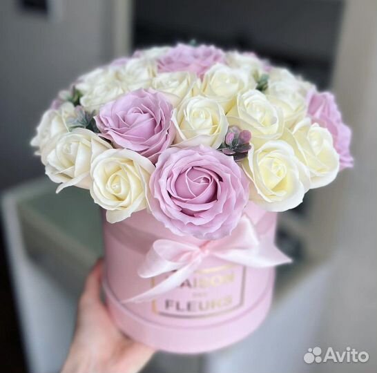 Мыльные розы букеты