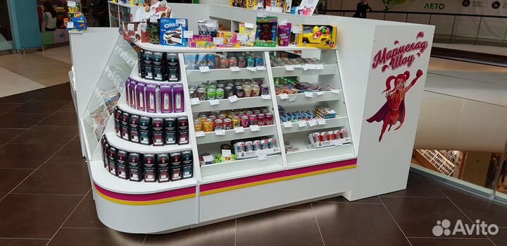 Кондитерская Стойка Островок для Магазинов и Кафе