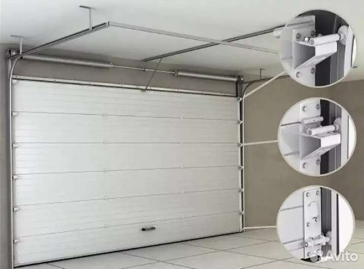 Гаражные ворота секционные 2880*2680 (ш/в)