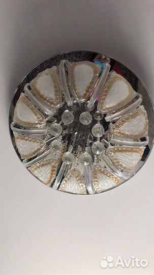 Люстра потолочная светодиодная с пультом