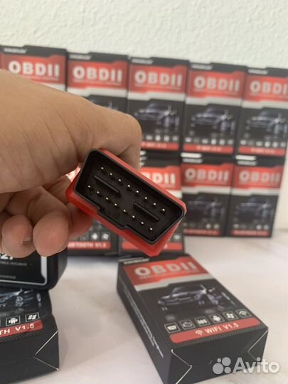 Автосканеры elm327 obd 2 v1.5 wi-fi