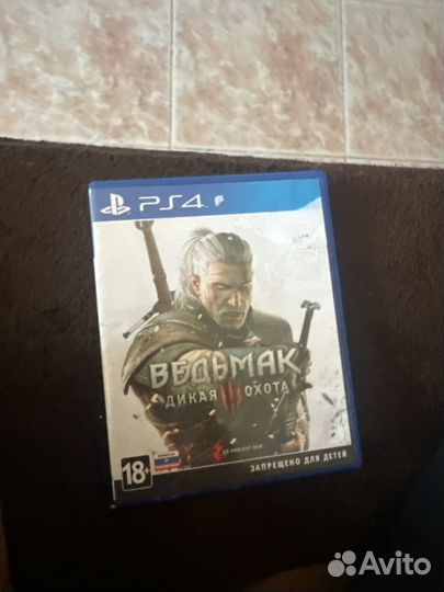 Игра для playstation ps4 Ведьмак 3 Дикая Охота