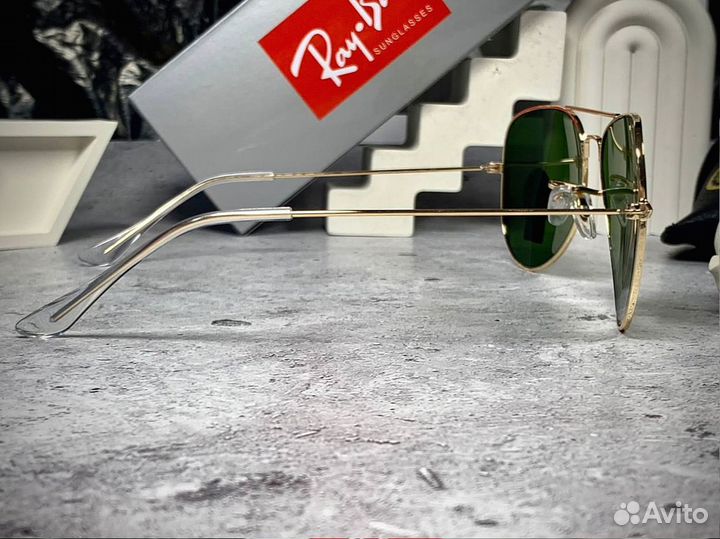 Очки Ray Ban Aviator с комплектом