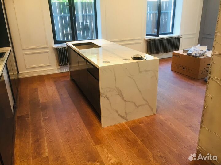 Керамический остров на кухню