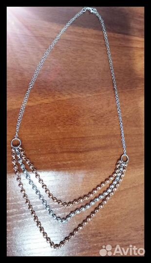 Ожерелье серебро