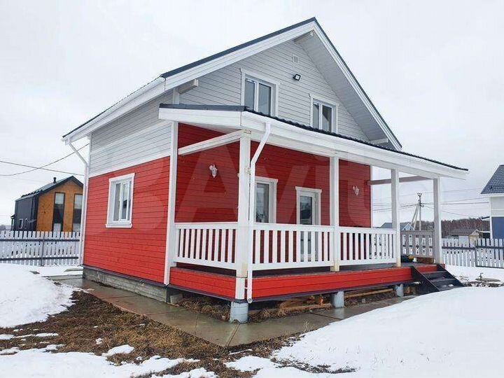 Дом 80 м² на участке 10 сот.