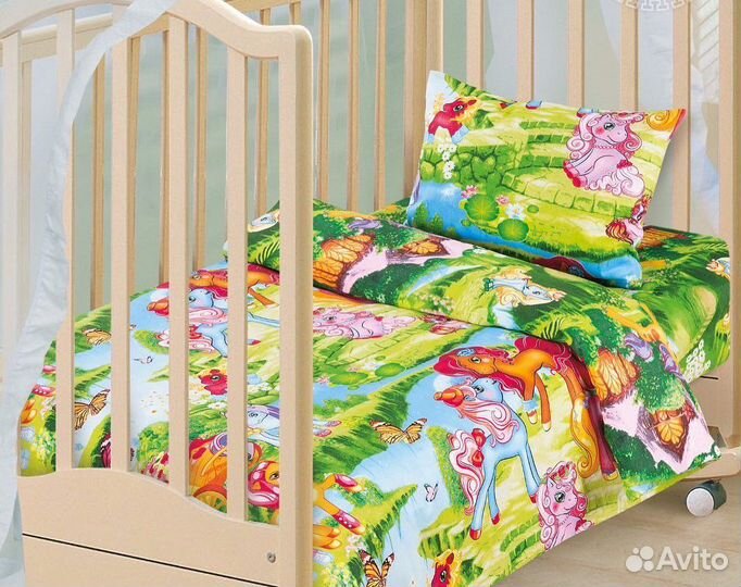 Детское постельное белье новое