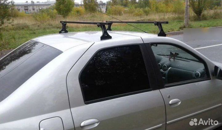 Багажник на крышу Рено Логан/Рено Сандеро