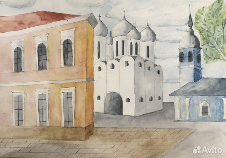 Картины пейзаж города Вологда