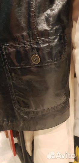 Кожаный пиджак