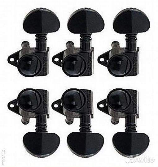 Колки для электрогитары локовые и закрытые