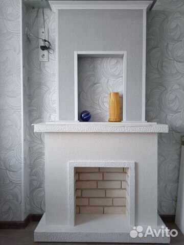 Декоративный камин из гипсокартона