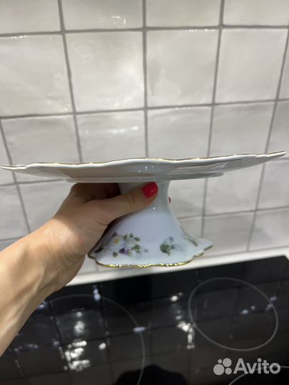 Тортовница на ножке, подставка для торта