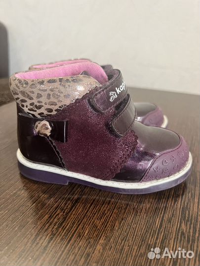Ботинки на девочку 22 размер