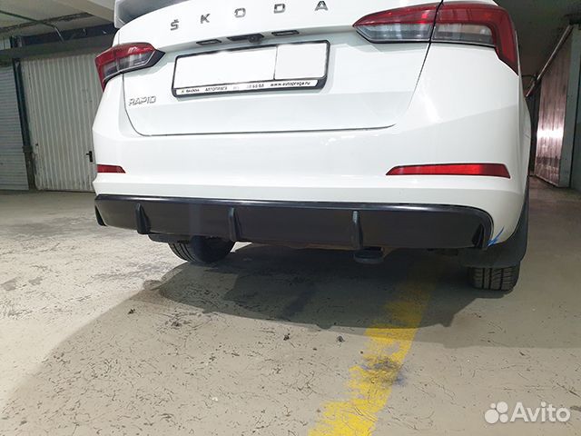 Диффузор Skoda Rapid 2