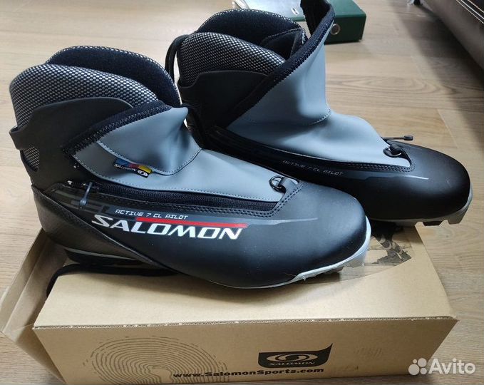 Ботинки лыжные Salomon. Размер 47