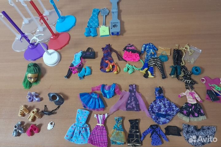 Монстер хай и винкс кукольные принадлежности
