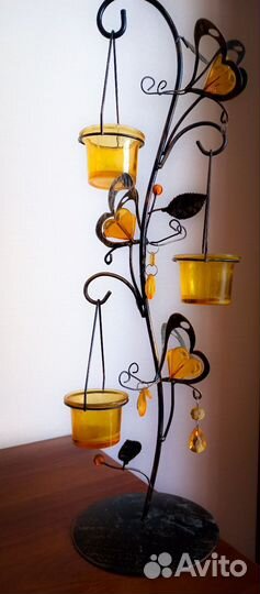 Подсвечник кованный