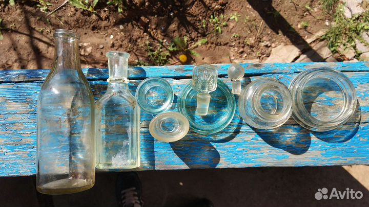 Старинные стеклянные изделия, начало 19 века