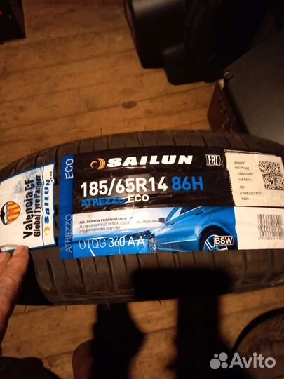 R14 Sailun Atrezzo ECO 185/65, PCD 4x100 DIA 54