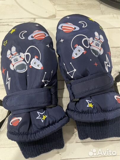 Варежки детские новые