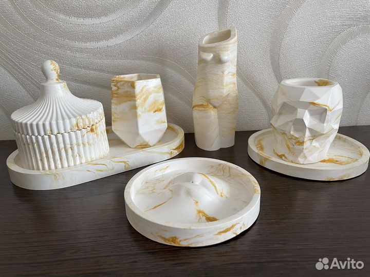 Гипс мраморный