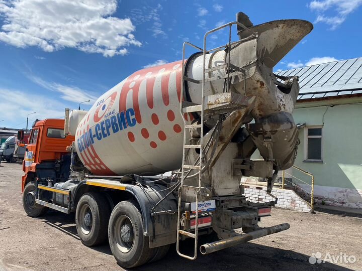 Автобетоносмеситель КамАЗ 6520, 2021