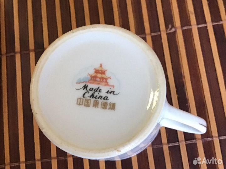 Кофейный набор новый. Фарфор, Китай