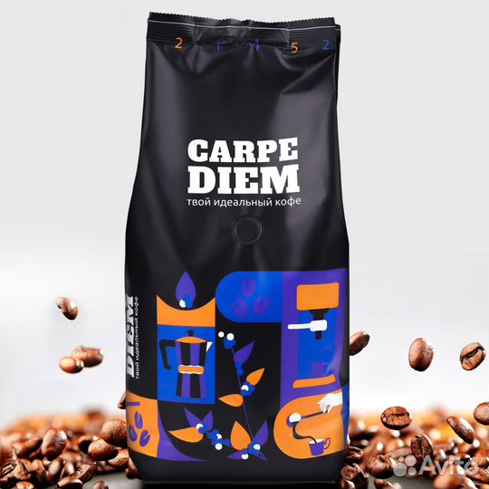 Зерновой кофе carpe diem