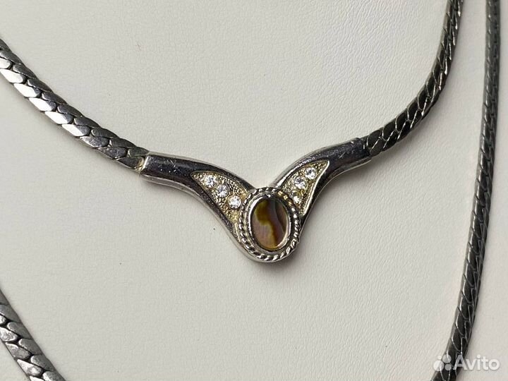 Колье с перламутром. Винтаж