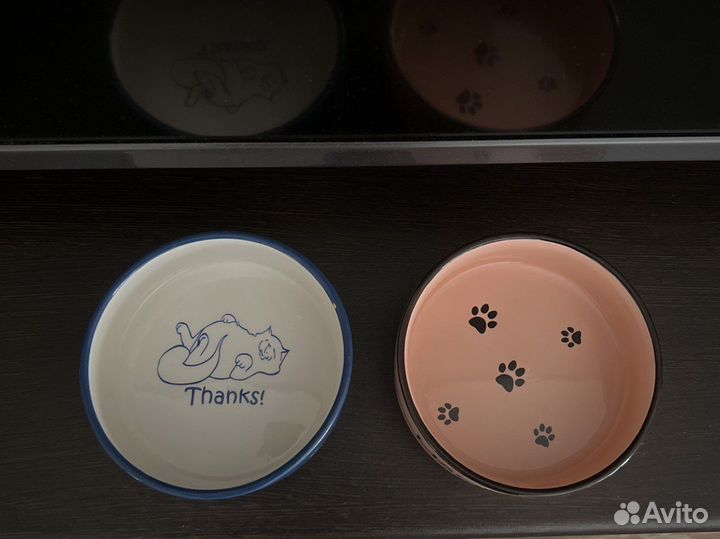 Миски для кошек керамические