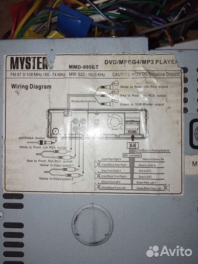 Магнитола Mystery