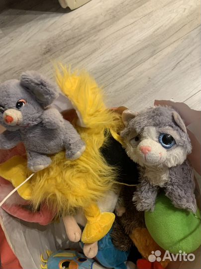 Мягкие игрушки пакетом бесплатно