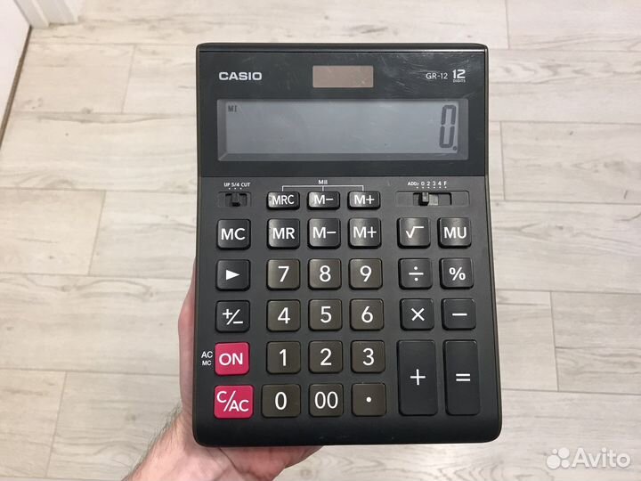 Калькулятор casio gr-12